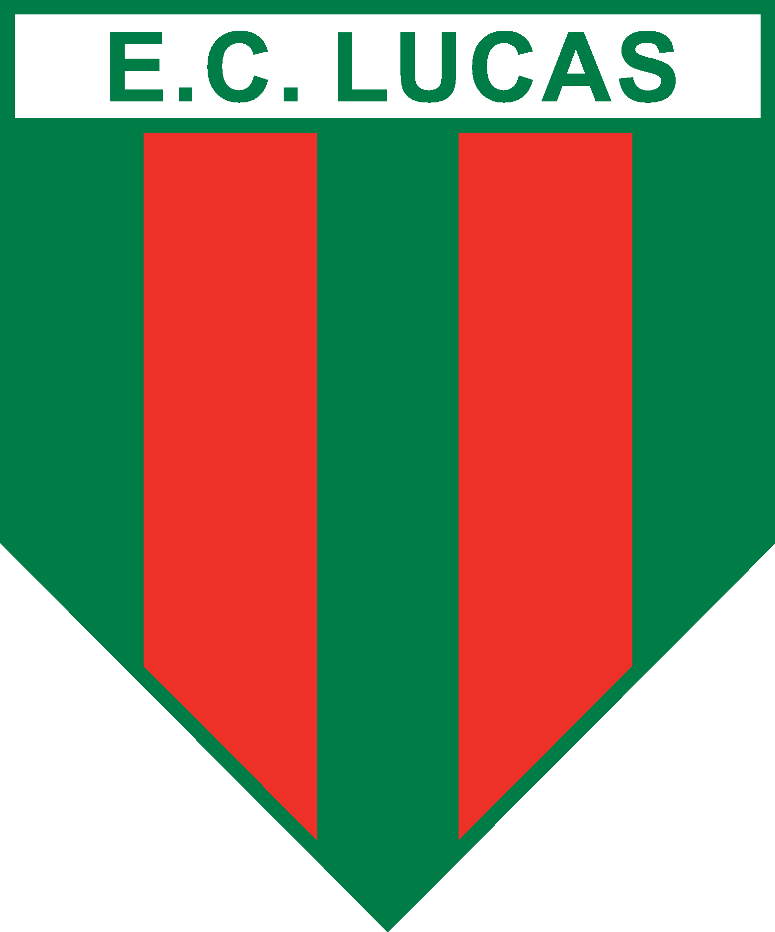 Esporte Clube Lucas Do Rio De Janeiro RJ Logo Vector Logo